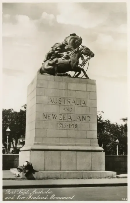 Framed Print : Australia & New Zealand Monument, Port Said Framed Print : Australia & New Zealand Monument, Port Said
