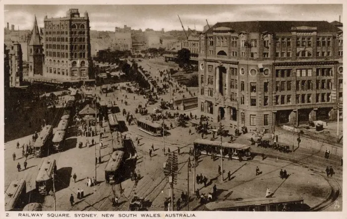 Framed Print : Australia - Railway Square, Sydney, New South Wales Framed Print : Australia - Railway Square, Sydney, New South Wales