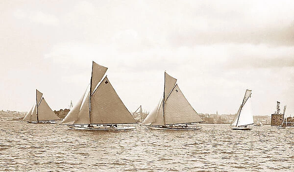 Australia Sydney Harbour yacht racing Victorian period