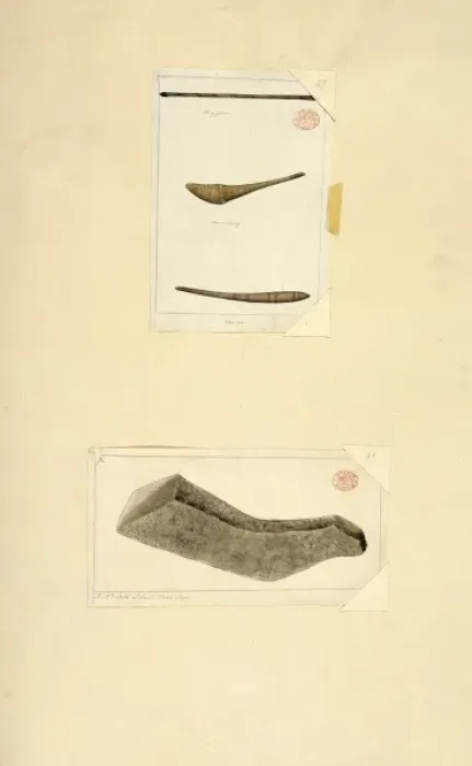 Framed Print : Australian Aborigine tools Framed Print : Australian Aborigine tools