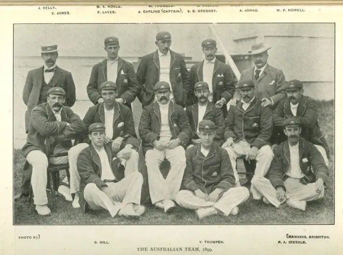 Framed Print : The Australian Cricket Team 1899 Framed Print : The Australian Cricket Team 1899