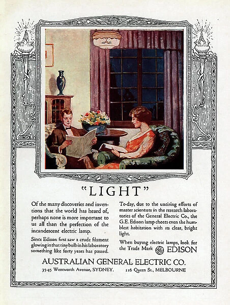 Australian General Electric Advertisement