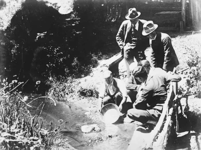 Framed Print : Australian Gold Miners Framed Print : Australian Gold Miners