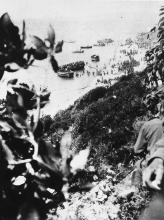 Framed Print : Australian landing at Gallipoli WWI Framed Print : Australian landing at Gallipoli WWI
