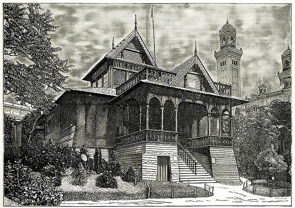 Australian Pavilion, Paris Exhibition of 1889