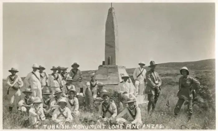 Framed Print : Australian Sailors visiting Gallipoli Sites (2 / 4) Framed Print : Australian Sailors visiting Gallipoli Sites (2 / 4)