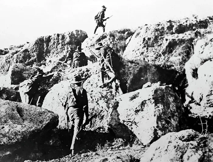 Framed Print : Australian soldiers during the First World War Framed Print : Australian soldiers during the First World War