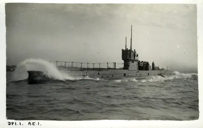 Framed Print : Australian submarine AE1, WW1 Framed Print : Australian submarine AE1, WW1