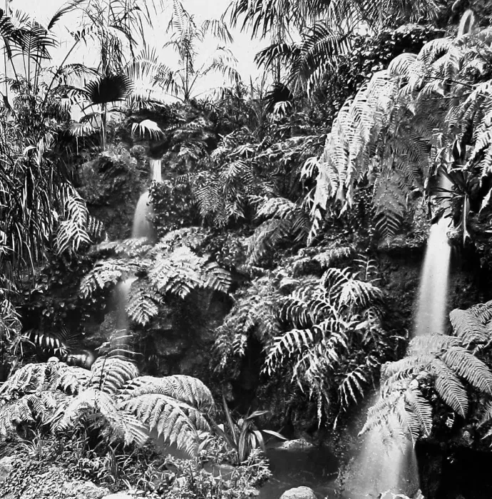 Framed Print : The Australian Waterfall, The Franco-British Exhibition