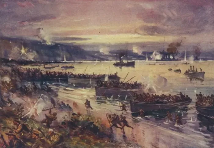 Framed Print : Australians at Gallipoli Framed Print : Australians at Gallipoli