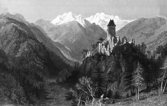 Framed Print : Austria Eschenlohe Framed Print : Austria Eschenlohe