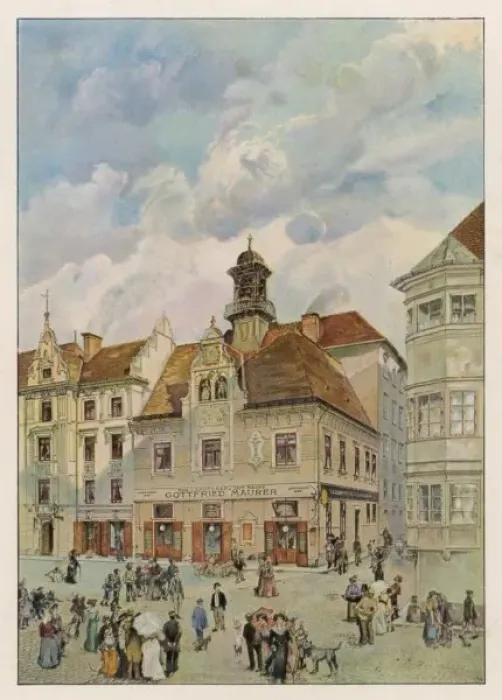 Framed Print : Austria / Graz Glockenspie Framed Print : Austria / Graz Glockenspie