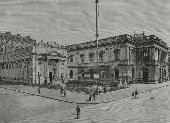 Framed Print : Austria, Vienna. Exterior of the Kunstlerhaus Framed Print : Austria, Vienna. Exterior of the Kunstlerhaus