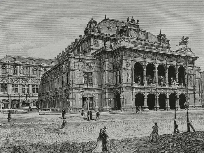 Framed Print : Austria, Vienna. Imperial Opera House (Opernhaus) Framed Print : Austria, Vienna. Imperial Opera House (Opernhaus)