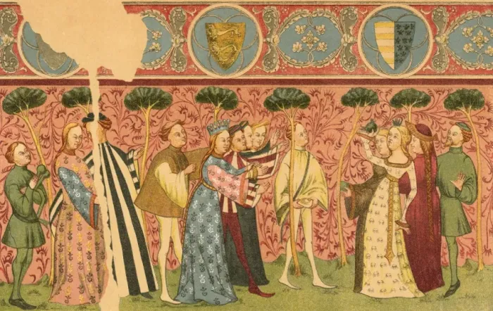 Framed Print : Austrian Aristocrats 14C Framed Print : Austrian Aristocrats 14C