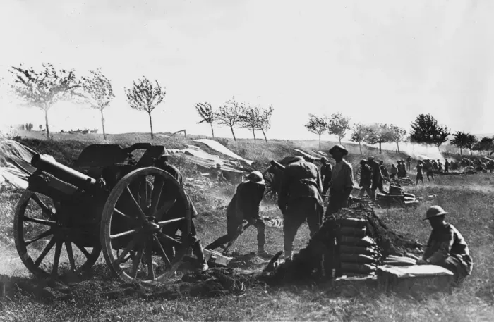 Framed Print : Austrian artillery WWI Framed Print : Austrian artillery WWI