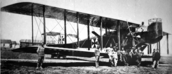 Framed Print : Austrian Aviatik G II three-man bomber Framed Print : Austrian Aviatik G II three-man bomber