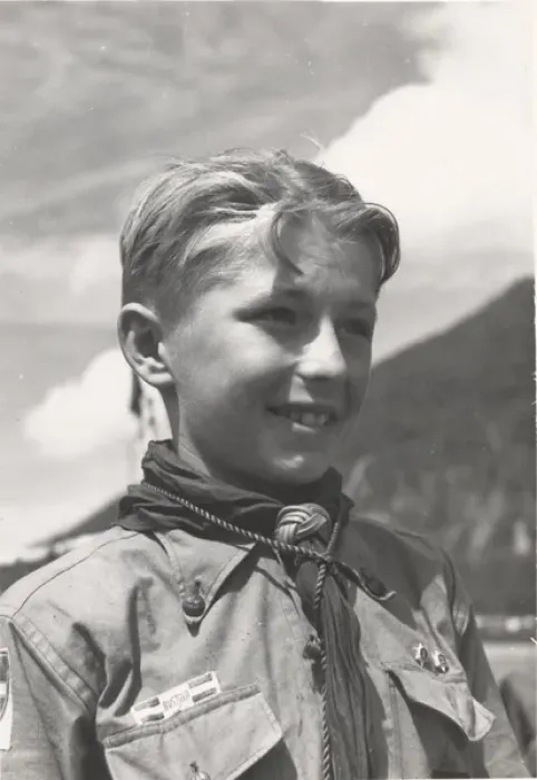 Framed Print : Austrian boy scout Framed Print : Austrian boy scout