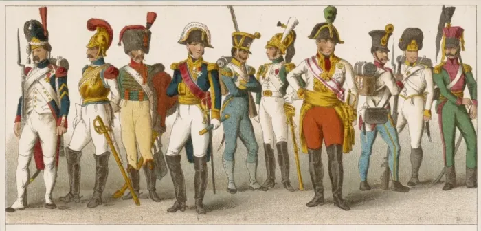 Framed Print : Austrian Soldiers 7-10 Framed Print : Austrian Soldiers 7-10