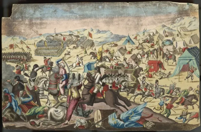 Framed Print : Austrians V Turks - 1 Framed Print : Austrians V Turks - 1