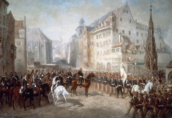 Austro-Prussian War. 1866