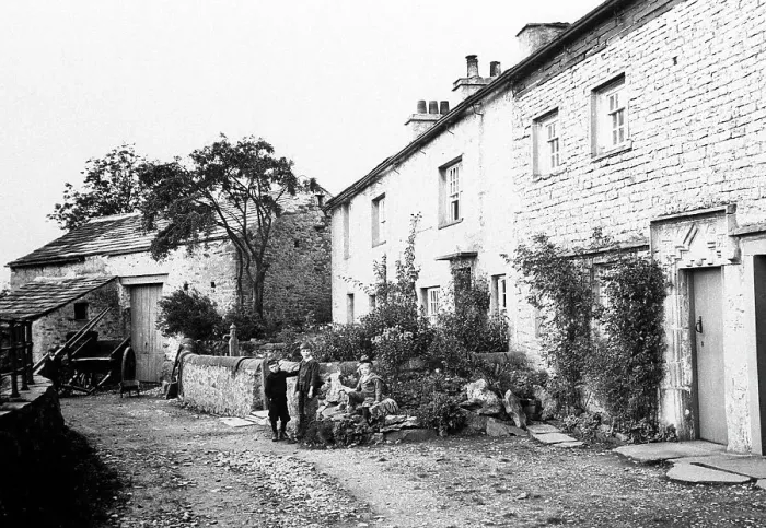 Framed Print : Austwick early 1900's