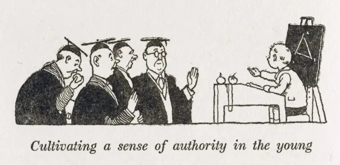 Framed Print : Authority in the young / W H Robinson Framed Print : Authority in the young / W H Robinson