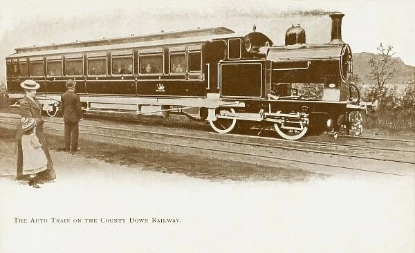 The Autotrain on the County Down Railway
