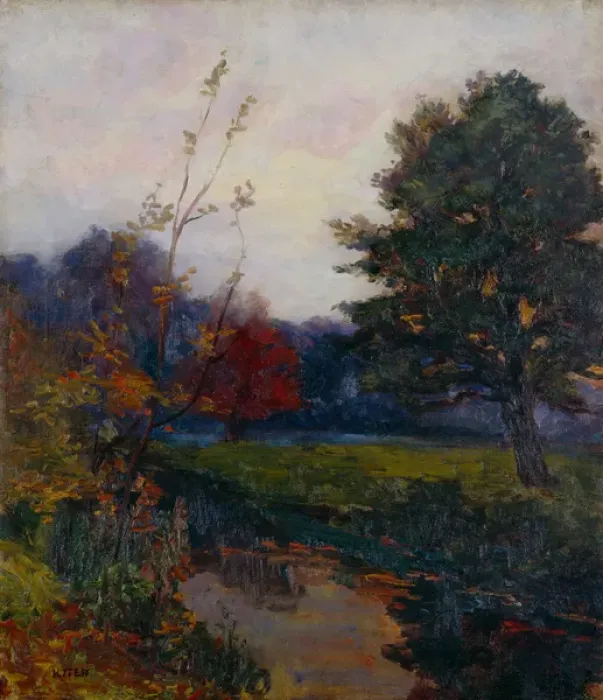 Framed Print : Autumn. Iten, Hans 1874-1930 Framed Print : Autumn. Iten, Hans 1874-1930