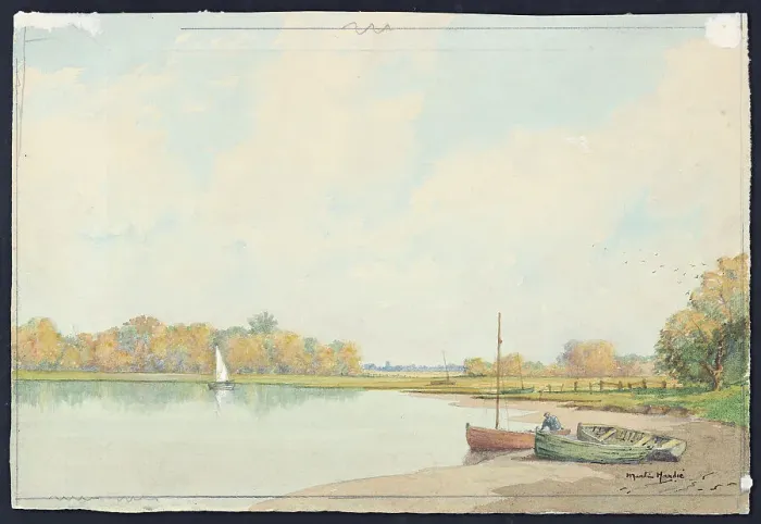 Framed Print : Autumn on the Alde, Suffolk Framed Print : Autumn on the Alde, Suffolk