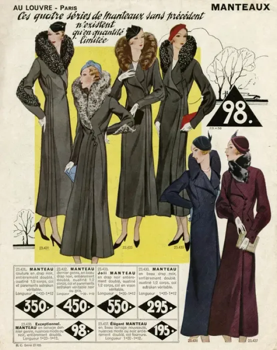 Framed Print : Autumn Fashions 1932 Framed Print : Autumn Fashions 1932