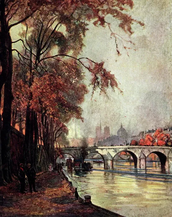 Framed Print : Autumn in Paris Framed Print : Autumn in Paris