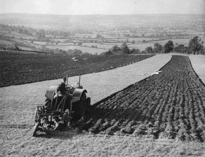 Framed Print : Autumnal Ploughing Framed Print : Autumnal Ploughing