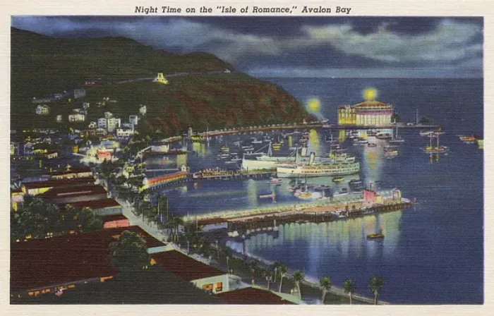 Framed Print : Avalon Bay, Santa Catalina Island, California, USA Framed Print : Avalon Bay, Santa Catalina Island, California, USA