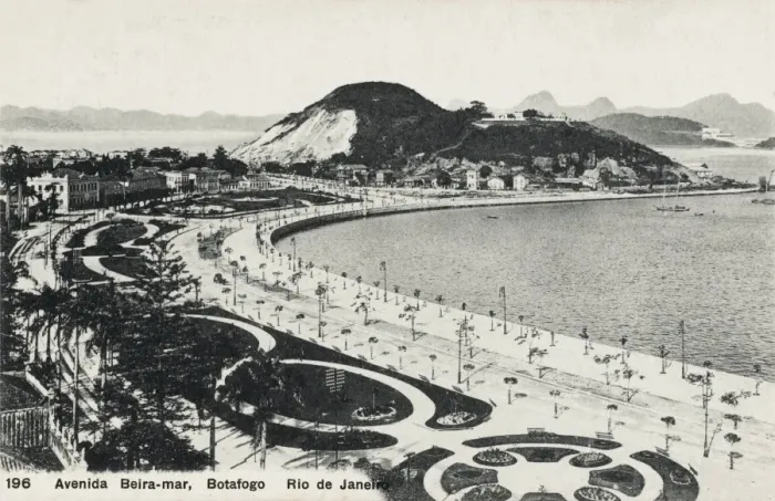 Framed Print : Avenida Beira-mar, Botafogo, Rio, Brazil