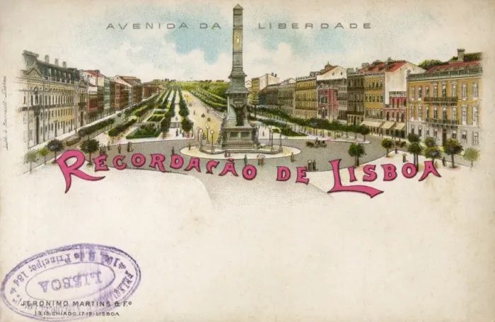 Framed Print : Avenida da Liberdade - Lisbon, Portugal Framed Print : Avenida da Liberdade - Lisbon, Portugal