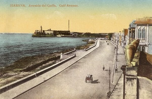 Avenida del Golfo (Gulf Avenue), Havana, Cuba