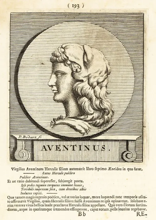 Framed Print : Aventinus wearing a lion-skin helmet Framed Print : Aventinus wearing a lion-skin helmet