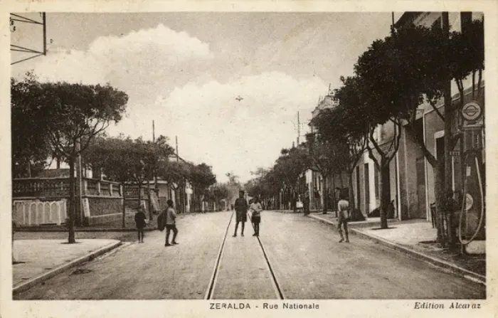 Framed Print : Avenue d Alger, Zeralda, Algiers, Algeria Framed Print : Avenue d Alger, Zeralda, Algiers, Algeria
