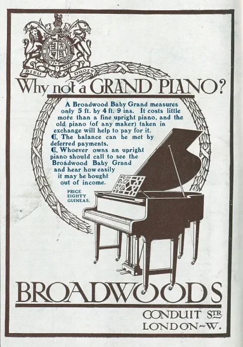 Framed Print : Avert for Broadwood Pianos Framed Print : Avert for Broadwood Pianos