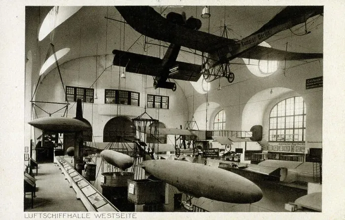 Framed Print : Aviation display in the Deutsches Museum, Munich, Germany