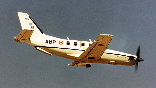 Aviation legere de l'armee de Terre - SOCATA TBM700 100  /  ABP (msn 100), of EAAT, at the 1993 Royal International Air Tattoo - RAF Fairford 21 to 1 July 1996. (Aviation legere de l'armee de Terre - ALAT - Army Light Aviation). Date: 1996