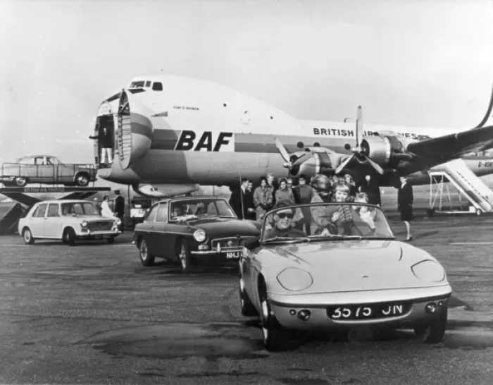 Framed Print : Aviation Traders ATL-98 Carvair G-ASKN Pont DAvignon Framed Print : Aviation Traders ATL-98 Carvair G-ASKN Pont DAvignon
