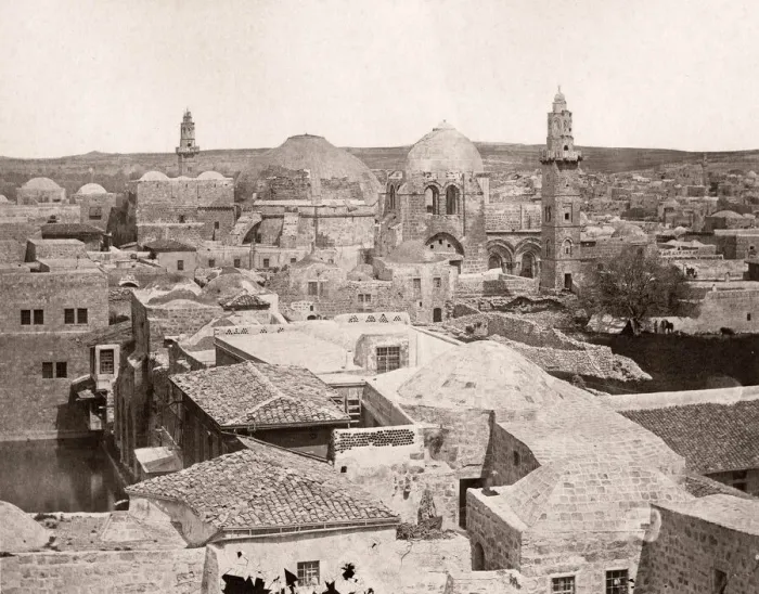 Framed Print : Aview of Jerusalem, Palestine, Holy Land, Israel, 1861 Framed Print : Aview of Jerusalem, Palestine, Holy Land, Israel, 1861