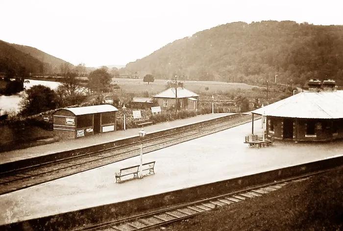 Framed Print : Avoca Railway Station, Ireland Framed Print : Avoca Railway Station, Ireland