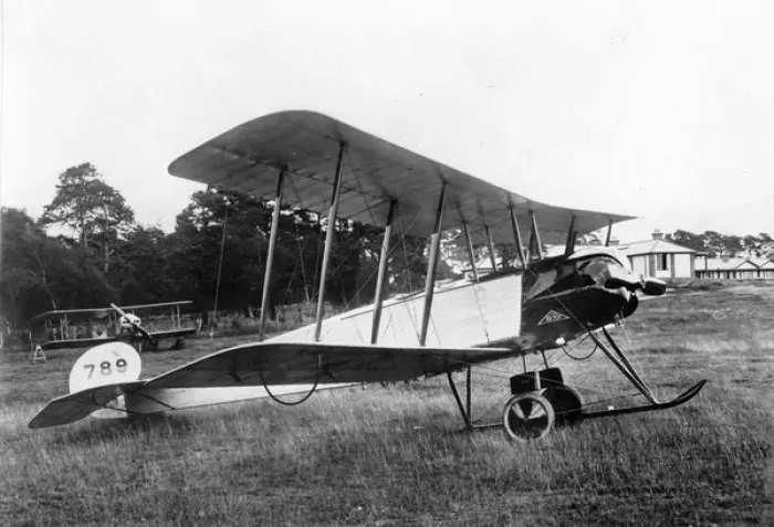 Framed Print : Avro 504 789 at Farnborough in 1914 Framed Print : Avro 504 789 at Farnborough in 1914