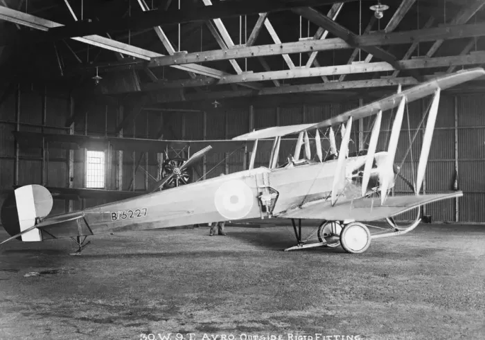 Framed Print : Avro 504J. Avro 504A with Vertical Fuselage-Mounted Camera 30W9T Outside Framed Print : Avro 504J. Avro 504A with Vertical Fuselage-Mounted Camera 30W9T Outside