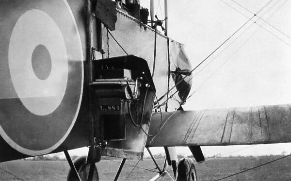 Avro 504K with Vertical Fuselage-Mounted Camera for Aerial-Photography Date: 1910s