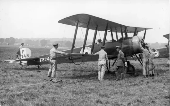 Framed Print : Avro 504K F8748 Framed Print : Avro 504K F8748