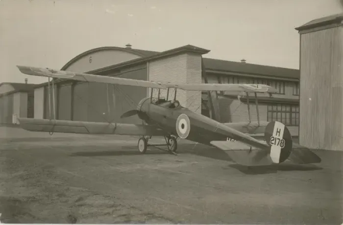 Framed Print : Avro 504K, H2178 or A3-8, at Point Cooke in 1925 Framed Print : Avro 504K, H2178 or A3-8, at Point Cooke in 1925